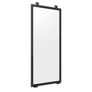Econoco Acrylic Upright Frame, 24" Wide, White - Frosted Matte