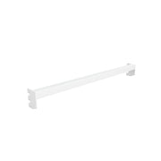 Econoco Steel Display Bar, White - 22 7/8"
