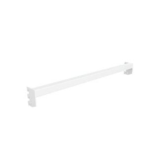 Econoco Steel Display Bar, White - 22 7/8"