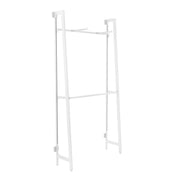 Econoco Steel Outrigger Kit, 48" Wide, White - 2 Faceouts Hangrail