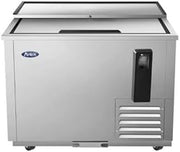 Atosa Commercial Horizontal Bottle Cooler with Electronic Temperature Control