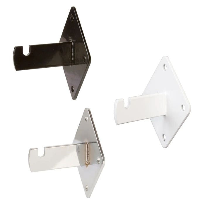 Econoco Steel Bracket, 3" x 3 3/4" - Black