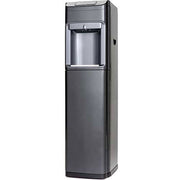 Standing Water Cooler by Global Water – 1.5 gallons, Metal Frame/Plastic Face, Black, Model G5RO