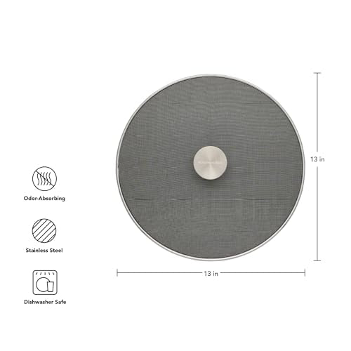 KitchenAid Stainless Steel / 13 inches / 1 Splatter Screens