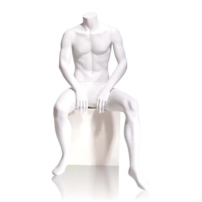 Econoco GEN Fiberglass Mannequin, White - 43"