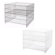 Econoco Wire Retail Dump Bin, 36" x 36" - Black