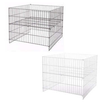 Econoco Wire Retail Dump Bin, 36" x 36" - Black