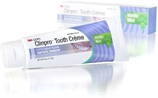 3M Clinpro Tooth Creme 0.21% Sodium Fluoride Anti Cavity Toothpaste, Vanilla Mint