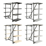 Econoco K411 Gondola-Style Merchandiser, 24" x 38 1/4" - Black