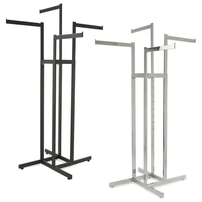 Econoco K85/MAB Metal Garment Rack, 42 1/2" Wide, Black - Default Title