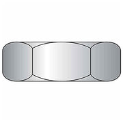 Hex Jam Nut by Brighton-Best – 5/8-11, Low Carbon Steel, Silver, Model 330170