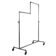 Econoco PSBBDTADJ Garment Rack, 49 5/8" Wide, Gray - Default Title