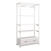 Econoco Metal Merchandising Unit, 48" Wide - White