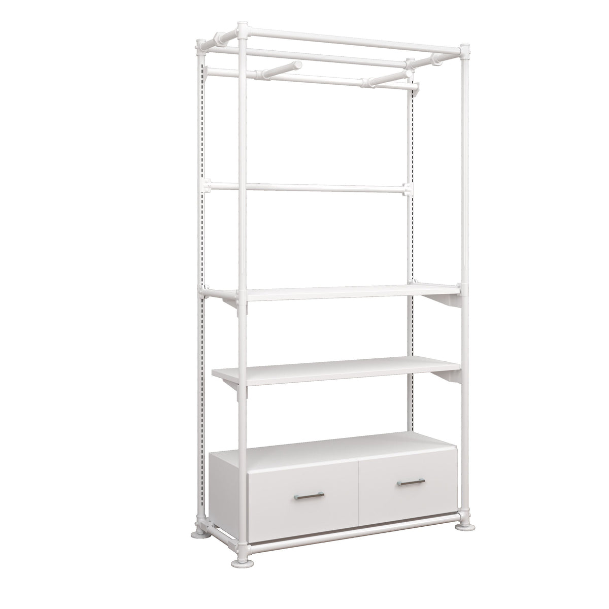 Econoco Metal Merchandising Unit, 48" Wide - White