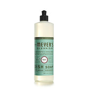 Mrs. MEYER'S 16 Fl Oz (Pack of 2) / Basil / A340 Dish Soap