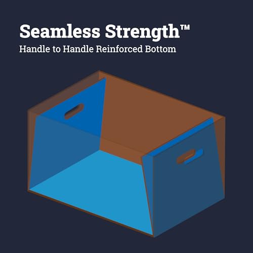 Bankers Box Letter / 12 x 10 x 24 inches / WHITE/BLUE Storage File Boxes