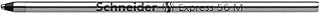 Schneider 7201 Express 56 Schreibgeräte Ballpoint Pen, with Stainless Steel Tip, Permanent, Black, M