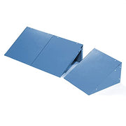 Locker Slope Top Kit by Global Industrial – 12 inches W x 18 inches D x 0.75 inches H, Blue, Model 652707BL