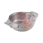 Low PaN 2 Handles 32 CM. by PADERNO – Diametro 32 cm, 9.2 liters, steel, Silver, Model 12009-32