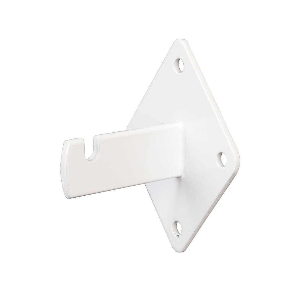 Econoco Steel Bracket, 3" x 3 3/4" - White
