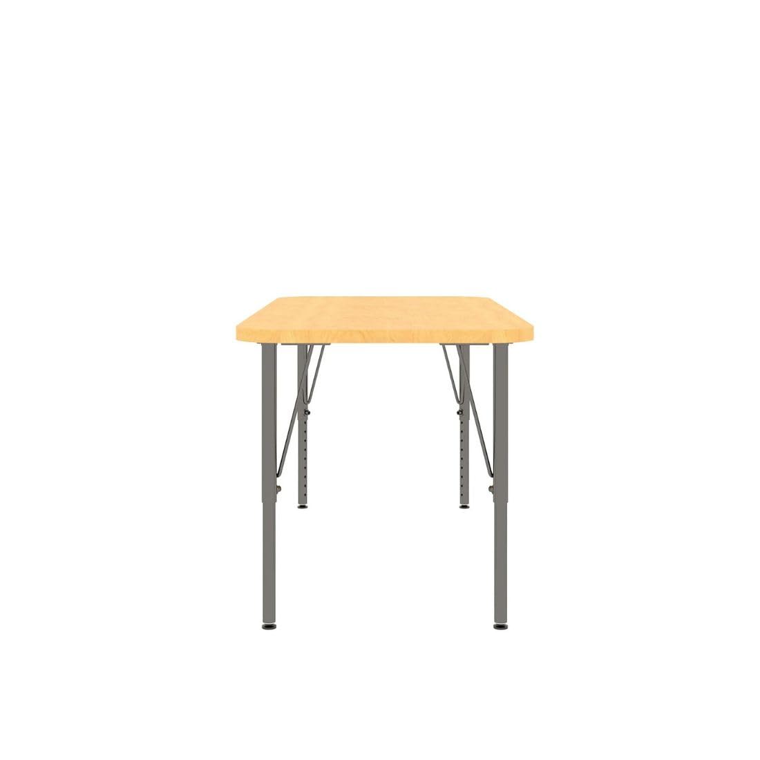 Rectangular Kids Activity Table by Tot Mate – Maple Wood, Maple, Model UPC