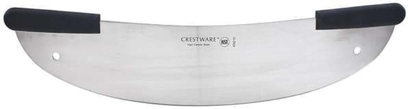 Crestware Double Rocker Pizza Cutter, 14", Silver