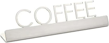 American Metalcraft SSC5 Stainless Steel Sign, Coffee