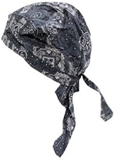 OccuNomix TN5-CBL Doo Rag Tie Hat, Cowboy Blue