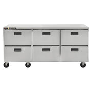 Traulsen (6) Drawers / Silver / 18.8 cubic_feet Refrigerators