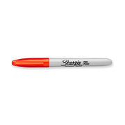Sharpie 1 / 1 Count (Pack of 1) / Optic Orange Permanent Markers