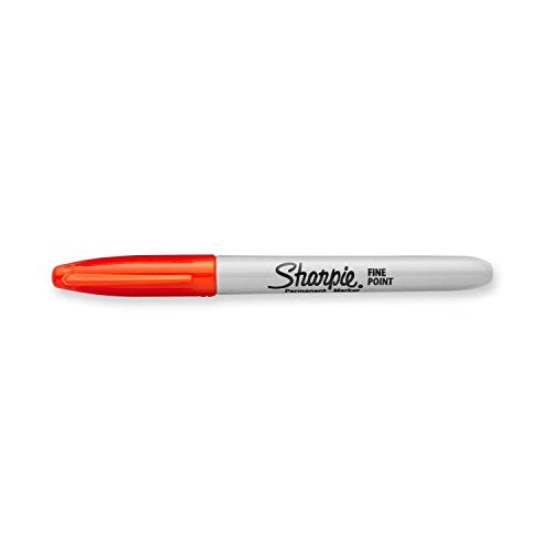 Sharpie 1 / 1 Count (Pack of 1) / Optic Orange Permanent Markers
