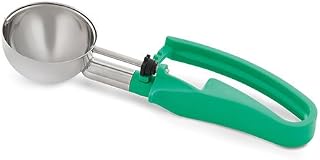Vollrath 47393 Disher - Squeeze, Size 12, 2-7/8 oz. Capacity, Green