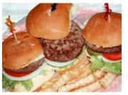 Thick N Juicy Black Angus Chuck Raw Beef Patty Hamburger, 120 Pieces of 2 Ounce, 15 Pound -- 1 each.
