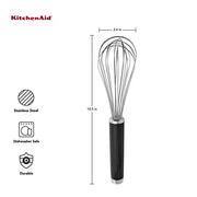 KitchenAid Black / 10.5-Inch (Pack of 12) / Utility Whisk Whisks