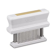 Jaccard White with Tan / Pack of 1 / White Original Super 3 Professional 48 Blade Tenderizer Tenderizers