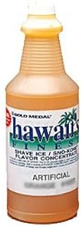 Gold Medal 1 qt Pineapple Snow Cone Syrup Concentrate