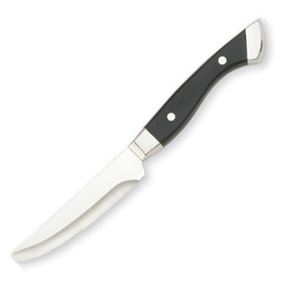 670527 Jumbo Boston Chop Knife with Black Handle - Dozen by WALCO – 10.25 inches, Stainless Steel, Black, Pack of 12, Model WL670527