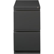 20" Deep 2 Drawer Mobile File Cabinet File in Charcoal by Hirsh Industries – One Size, Alloy Steel, Classic Charcoal, Model 19328