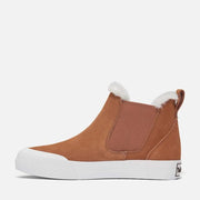 Women's Skyla Bay 2.0 Mid Warm Lined Sneaker by Timberland – Leather, Rust Suede, Model TB0A2AEW