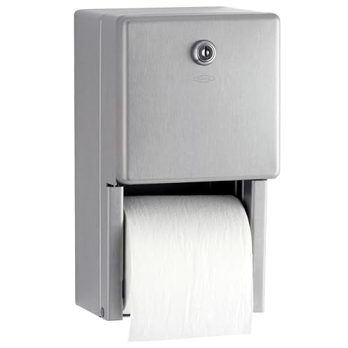 Bobrick Stainless Steel / Surface Mount / 6.06" Width x 5.94" Depth x 11" Height Toilet Paper Holders