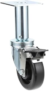 Exact FIT for Magikitch'n MKPP10815 Caster, 4"Wheel,9"Lift,W/Brake - Replacement Part by MAVRIK