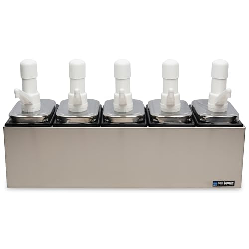San Jamar 5 Pumps / Stainless / 1 Pump Dispensers