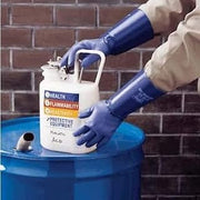 SHOWA Solvent keep-from-happeningant Gloves, size Large, 14 (in) long