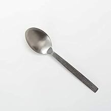 American Metalcraft WVASP10 Wavy Aged Stainless Steel Sold Spoon, 10"