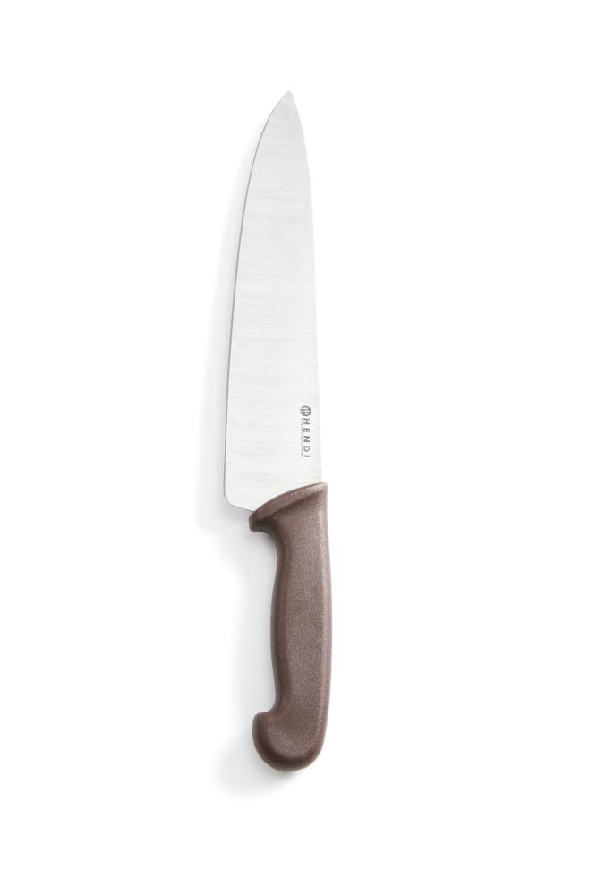 Cook's knife by Hendi – Stainless Steel/Polypropylene, Brown, Model 842799