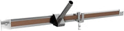 Ghent 6-Feet Length Aluminum 1-Inch Maprail with Cork Insert, 1 per Carton (MR6-1), Natural