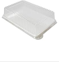 Rectangular Plastic Dome Lids - 18" x 12" | Clear | Platter Pleasers | Pack of 40