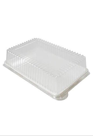 Rectangular Plastic Dome Lids - 18" x 12" | Clear | Platter Pleasers | Pack of by Fineline settings – Large, Plastic, Clear, Model DDRC1812.L
