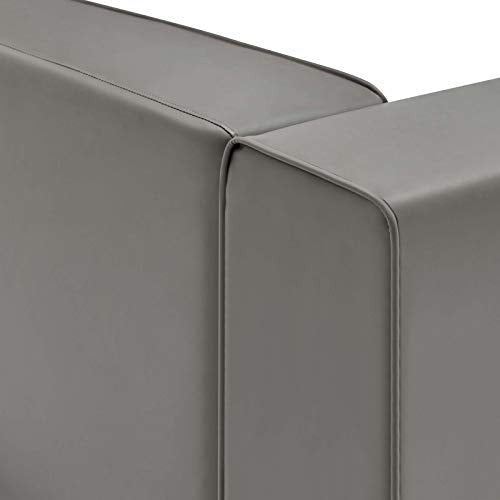 Modway Grey / Right-Arm Chair / 1 Sofas & Couches