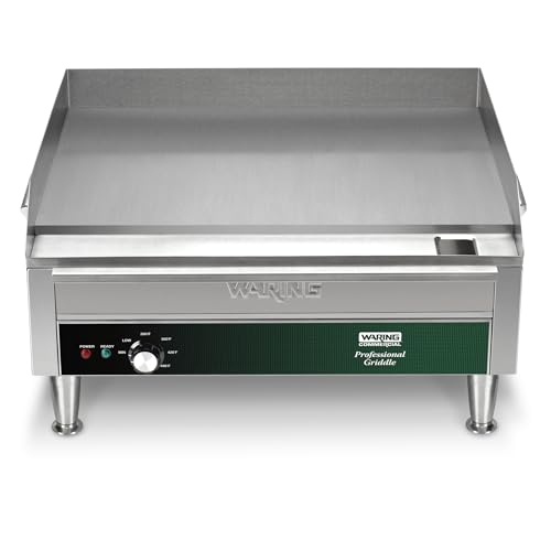 Waring 24 Inch |Model WGR240X / 25.5x28.75x14.125 / Stainless Steel Electric Griddles